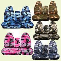 Designcovers 40-60 Hi Back W Console Fit 97-03 F150 / Choose Your Camouflage - £93.81 GBP