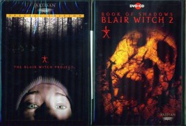 Blair Hexe Triple 1-2-3: Project-Book Von Shadows-Remake- Kult Horror- Neu 3 DVD - £28.22 GBP