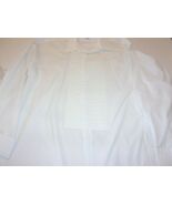 AETNA EVENING FORMAL WEAR WEDDING PROM TUXEDO DRESS SHIRT WHITE 18.5 X 37 - €27,38 EUR