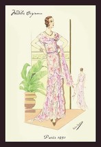Layered Summer Dress in Flower Print 20 x 30 Poster - £20.52 GBP