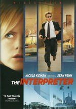 The Interpreter DVD Nicole Kidman Sean Penn Widescreen - £2.39 GBP