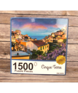 NEW SEALED Cinque Terre 1500 Piece Jigsaw Puzzle by Encased PREMIUM QUAL... - $20.73