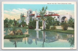 Postcard Inn By The Sea Pass Christian Mississippi Curt Teich Co. - £33.39 GBP