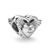 Pandora Charms Mod. Angel Wings &amp; Mum - £55.04 GBP