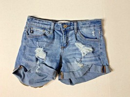 Kancan Womens 3 25 Bootie Shorts Short distressed damaged  - £11.04 GBP