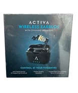 New Sealed Activa Wireless Earbuds Green Color Dynamic Speakers - $14.84
