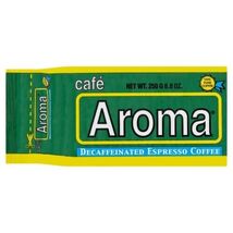 CAFE AROMA DECAFFEINATED ESPRESSO GROUND COFFEE 8.8OZ - $7.69