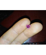 1.02ct Heart faceted Unheated Untreated Hot red Earth mined ruby red sap... - $29,760.02 MXN
