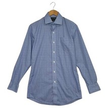 Lauren Ralph Lauren Shirt Mens 14 1/2 32/33 Slim Fit Non Iron Dress Butt... - $24.74