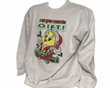 Vintage Tweety Sylvester Christmas Sweatshirt Sweater Favorite Gift Loon... - £31.44 GBP