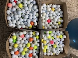 150 AAA Practice Shag Golf Balls - FREE SHIPPING - Clean And Washed - £77.39 GBP