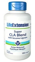 4 BOTTLES SALE Life Extension Super CLA Blend Sesame Lignans 120 softgel - £71.92 GBP