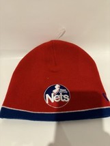 Nba New Jersey Nets 90s Logo Skull Cap Beanie Hat Nwot - $12.95