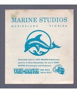 View-Master Marine Studios-Marineland Florida Booklet - $2.50