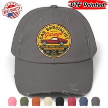 Gas Station Distressed Cap Hat Vintage Classic Car Pin Up 100% Cotton - $24.99