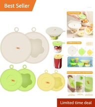Versatile Silicone Lids - 3 Size Set for Microwave, Fridge &amp; Freezer Use - $16.78