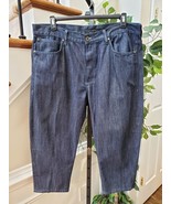Sean John Men&#39;s Blue Denim 100% Cotton Hamilton Straight Fit Jeans Pant ... - $47.86 CAD