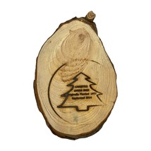 Canisteo Living Sign 5x6 Tree Ring Cutting Planted 1933 Replanted 2016 - $29.02