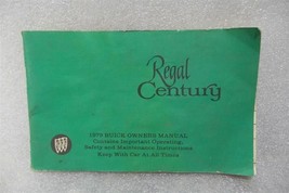 Buick Regal Century 1979 Owners Manual 14662 - £13.44 GBP