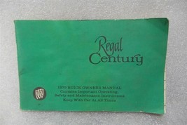 Buick Regal Century 1979 Owners Manual 14662 - $16.82