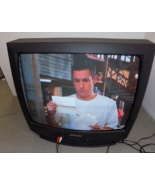 Samsung TXJ2554 25 inch CRT TV Retro Gaming TV with Remote - $323.38