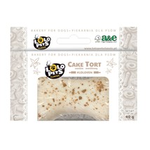 A &amp; E Cages LoLo Pets Bakery Bone Shaped Dog Cake Treat Vanilla, 1ea/Mini - £4.74 GBP