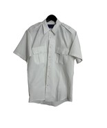 Horace Small Professional Apparel White 15-15 1/2 Deputy Short Sleeve Shirt - $14.85