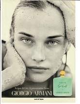 1996 Giorgio Armani Magazine Print Ad A Provocation Fragrance Perfume - $12.55