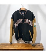 Vintage Starter Anaheim Mighty Ducks Varsity Jacket Large NHL Hockey RARE - $173.25