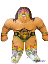 Ultimate Warrior WWF Wrestling Buddies Plush Toy Figure Tonka 1990 WWE w... - $371.25