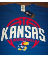 KANSAS UNIVERSITY JAYHAWKS Basketball T-SHIRT MENS SMALL NEW w/ TAG OVB - €17,05 EUR