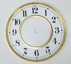 New Aluminum 6.5&quot; or 8&quot; Vienna Regulator Clock Dial - Arabic or Roman - $9.75+