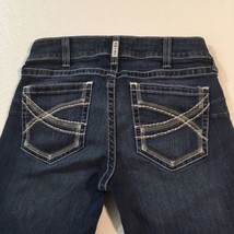 30 R ~ 30 x 32.5 ~ Ariat REAL Denim Jeans ~ Mid Rise ￼Straight Ivy ~ Dresden - £40.39 GBP