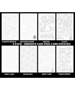 Acid Tactical 8PACK Camouflage EasyPeel Spray Paint Cerakote Camo Adhesi... - $36.04 CAD