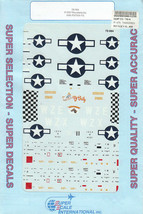 1/72 SuperScale Decals P-47D Thunderbolt 84th FS 78th FG 72-764 - £14.22 GBP