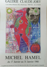 Michel Hamel- Original Exhibition Poster – Gallery Claude Jory - Poster - 1980 - £112.62 GBP