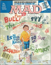ORIGINAL Vintage July 1993 Mad Magazine #320 - £15.54 GBP