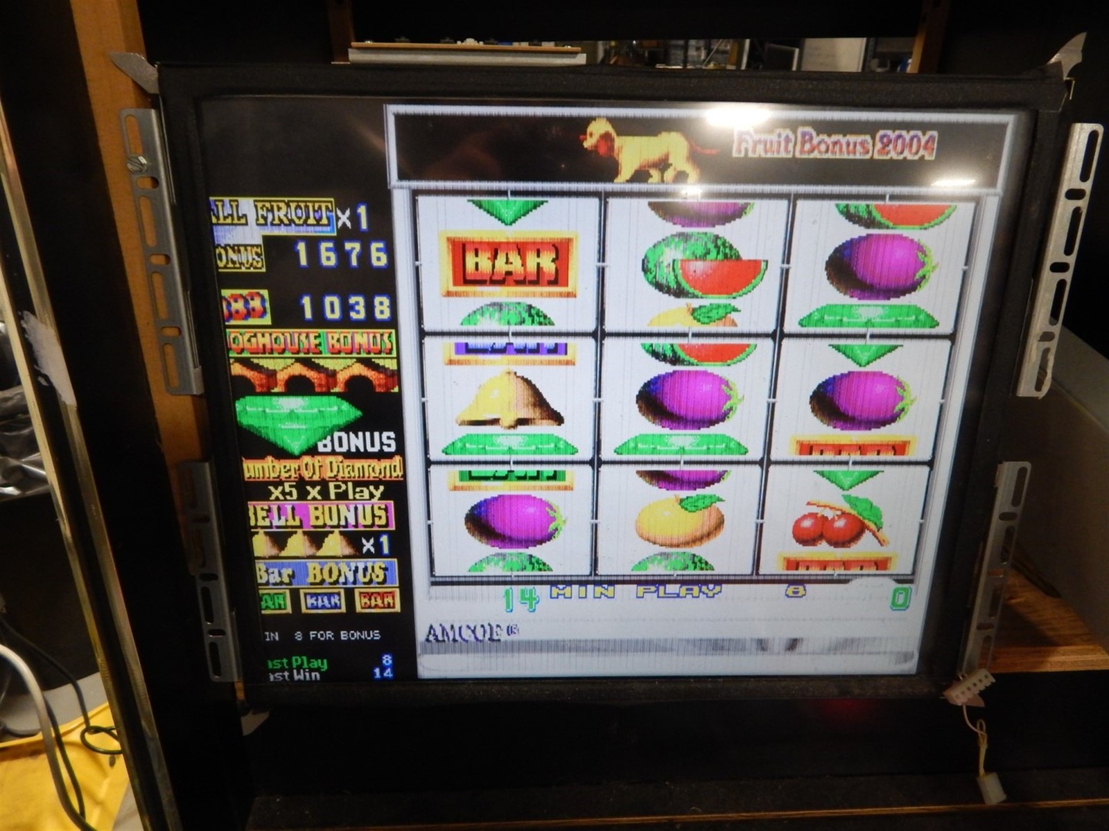 Amcoe S2000C Saltire Fruit Bonus 2004 Board Power Tested Only AS-IS For ... - $53.30
