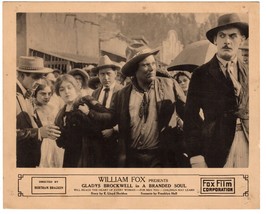 A BRANDED SOUL (1917) Gladys Brockwell &amp; Lew Cody Lost Fox Silent Film D... - €43,74 EUR