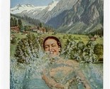 Klosters Grisons Switzerland Brochure 1950&#39;s - $17.82