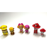 Paw Patrol Figures Lot Of 6 - Rubble, Skye, Marshall w/ Baby Pup, Minis - $18.99 CAD