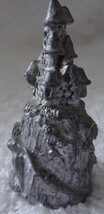 Small Pewter Sand Castle Figure - $3.99