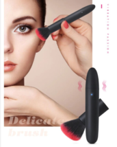 Electric Vibration Makeup Brushes Powder Foundation Blending Blush Discreet - $29.69