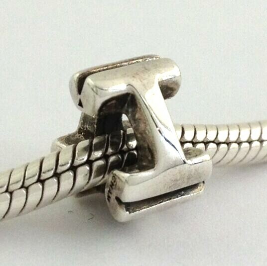 Chamilia Initial Letter I Sterling Silver Charm T-35, New - $21.84