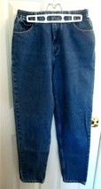 LL Bean Women&#39;s Original Relaxed Fit Denim Jeans Elastic Waist Size 10 M... - £14.95 GBP