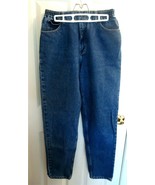 LL Bean Women&#39;s Original Relaxed Fit Denim Jeans Elastic Waist Size 10 M... - £14.90 GBP