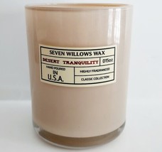 Candle Holder Jar New OB Seven Willows Wax Co Desert Tranquility Crafts ... - $19.99