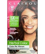 Clairol Herbal Color Hair Dye Color Me Vibrant Deep Auburn #43 Spicy Cin... - £11.91 GBP