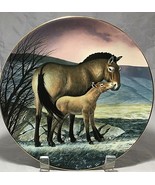 Horse&amp; her Foal Przewalski&#39;s,1991 collector’s 8 ½” decorative porcelain ... - £6.18 GBP
