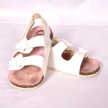 Wonder Nation Baby Girl&#39;s Sandal&#39;s White Size 4 - £8.96 GBP